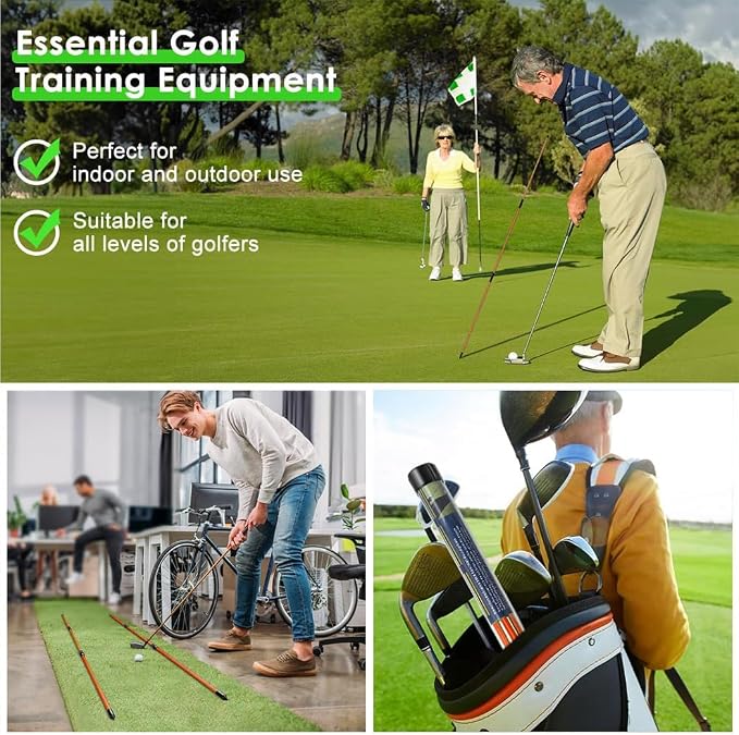CAITON Golf Alignment Sticks 2 Sets - Image 6