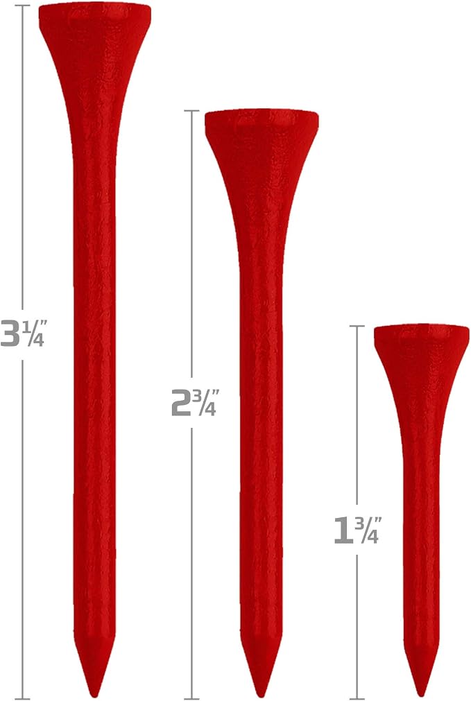 Izzo Wood Golf Tees - Image 2
