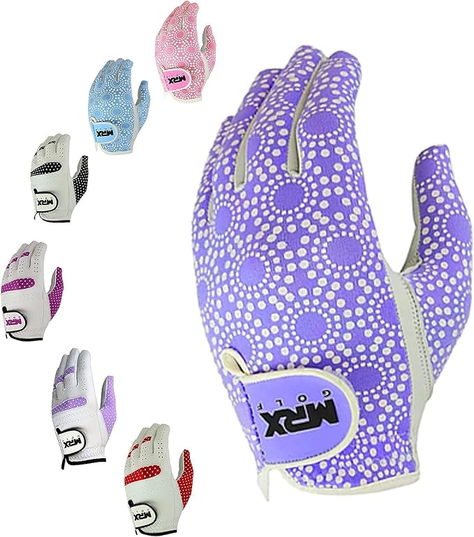 MRX Women Golf Glove Left Handed Golf Gloves Sweat Resistant Soft Cabretta by MRXBOXINGFITNESS