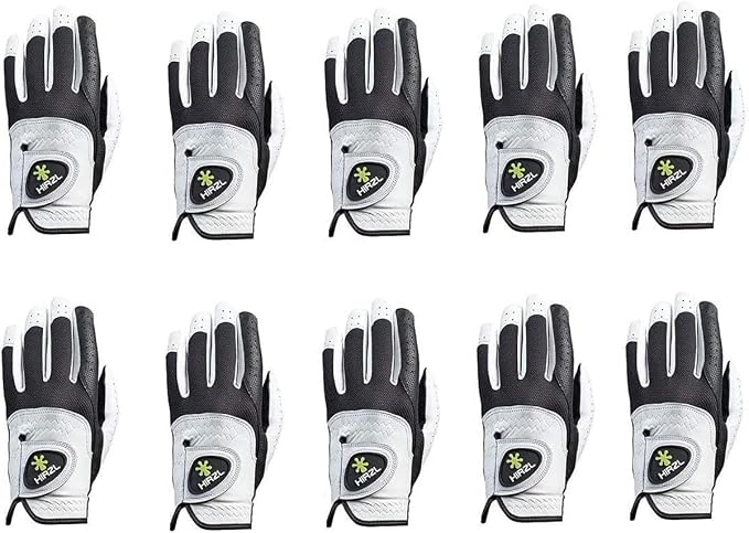 HIRZL Trust Control 2.0 Golf Gloves, All Weather Mens Golf Glove, Kangaroo by Hirzl