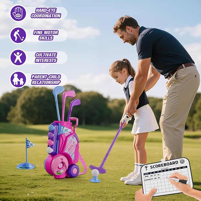 Toddler Golf Set 2-4 Years, Kids Golf Club - Image 7