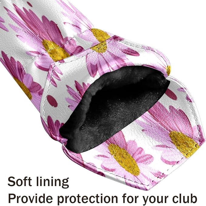 Golf Club Head Cover Waterproof Leather - Image 7