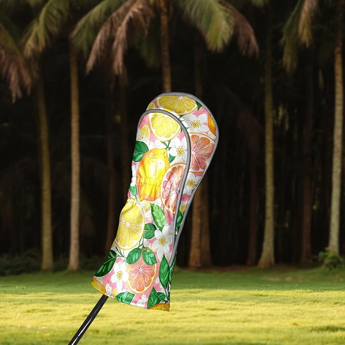 Golf Driver Head Covers Fairway Wood Headcovers, Premium Leather Golf Club - Image 8