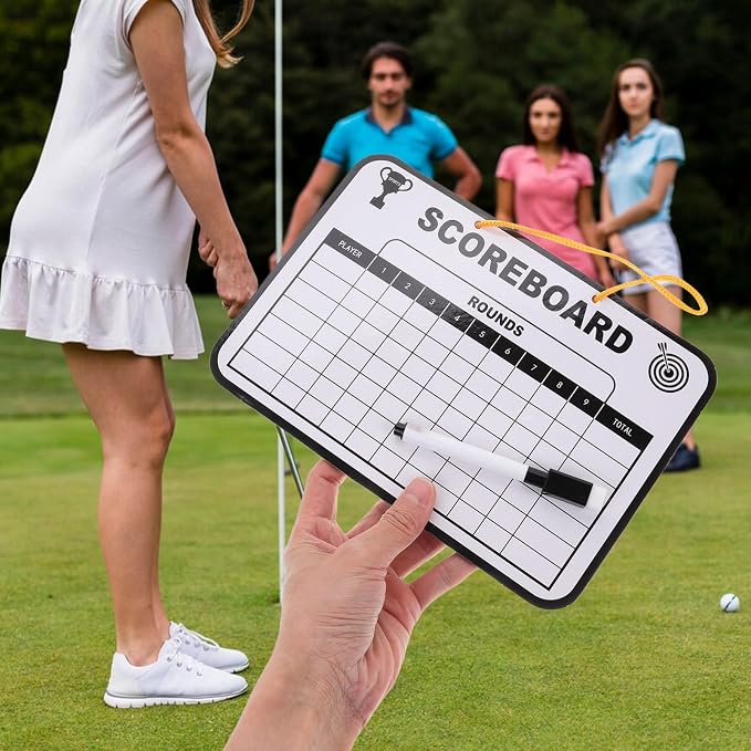 TOYANDONA 1Set Multi Use Golf Score Writing Board Double Sided Dry Erase - Image 7