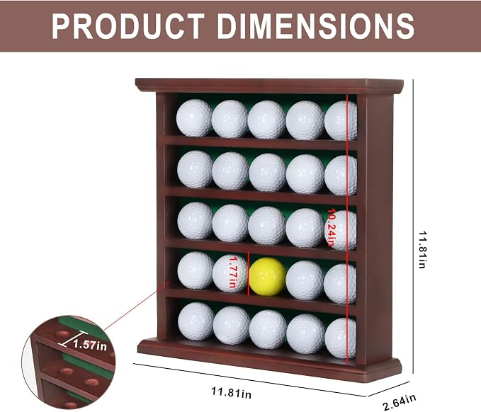 KCRasan Golf Ball Display Case - Image 2