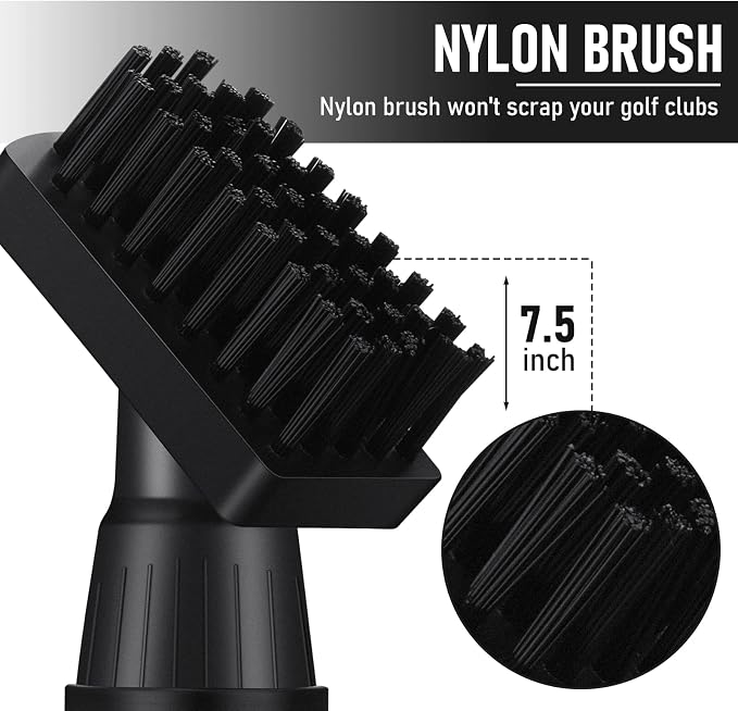 2 Pack Club Cleaner Groove Tube Golf Brush - Image 3