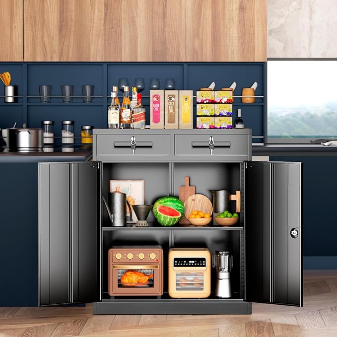 INTERGREAT Metal Garage Storage Cabinets - Image 9