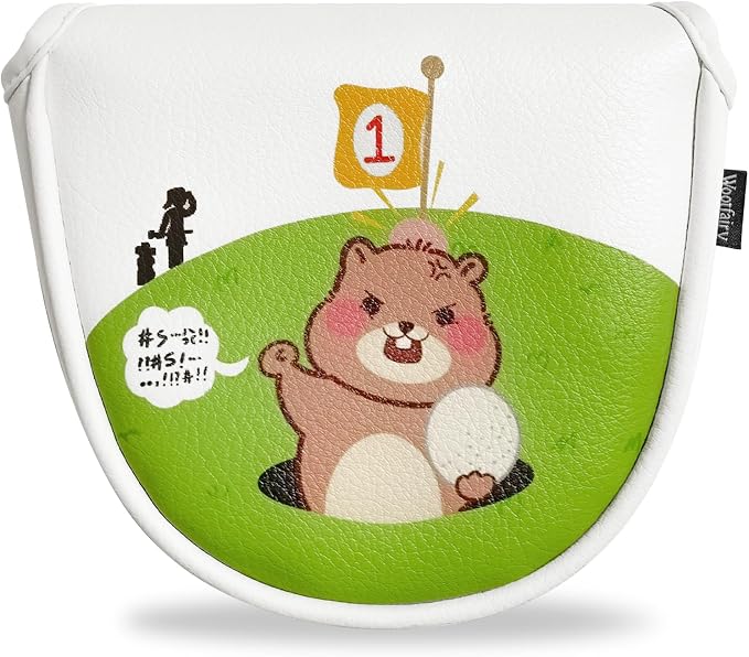Golf Club Cover for Driver Fairway Wood Hybrid Mallet Putter Cover, Wootfairy by wootfairy