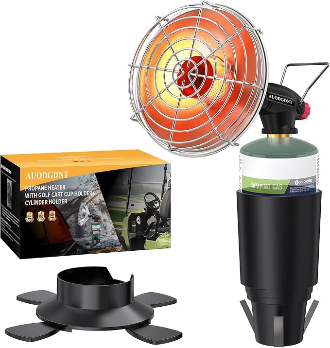 Golf Cart Heater, 9200BTU Outdoor Propane Heater by AUODGDNT