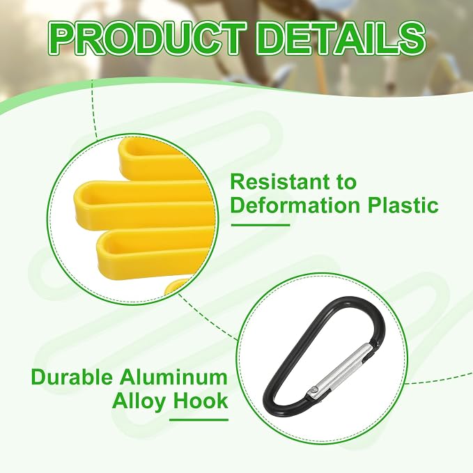 PATIKIL Golf Gloves Stretcher, Plastic Keeper Support Rack Holder Dryer Hanger - Image 3