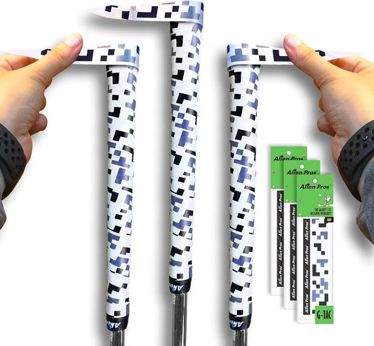 Alien Pros Golf Grip Wrapping Tapes - Innovative Golf Club Grip Solution - Enjoy a Fresh New Grip Feel in Less Than 1 Minute