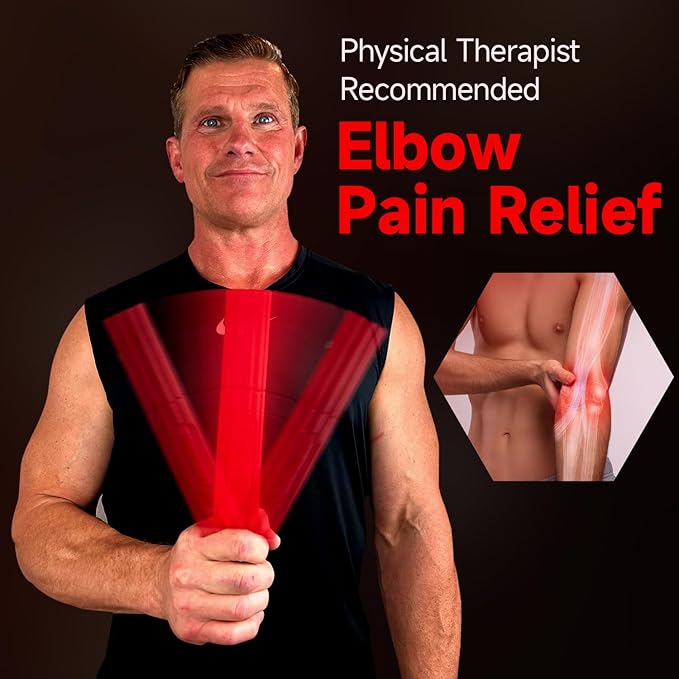 FitBeast Flex Therapy Bar, Tennis Elbow Therapy Bar - Image 3