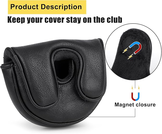 Golf Mallet Putter Cover, May The Course Be - Image 4