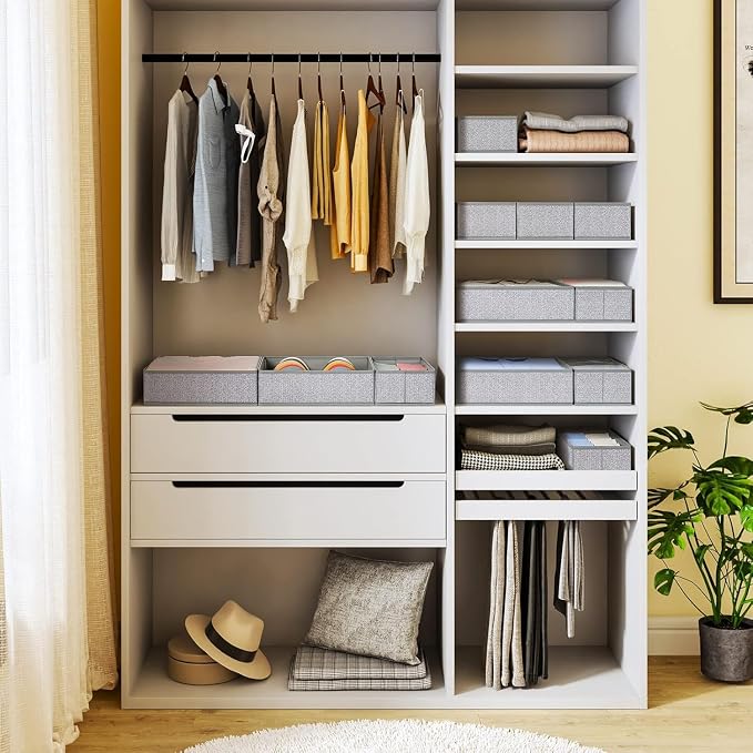 DIMJ Drawer Organizer Clothes 12 Pack - Image 4