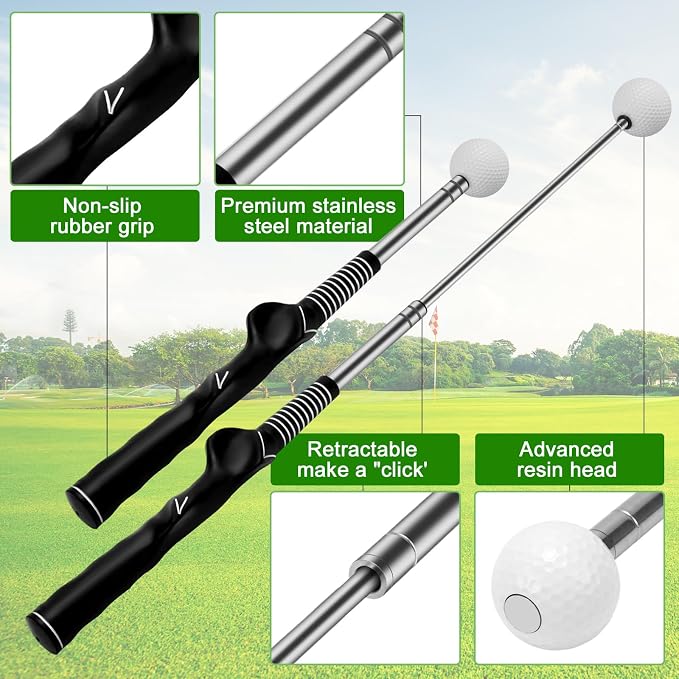 Retractable Golf Swing Trainer - Image 4