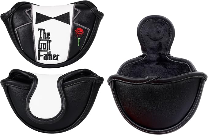The Golf Father Golf Club Covers, Driver Fairway Hybrid Headcover, Funny Putter - Image 3
