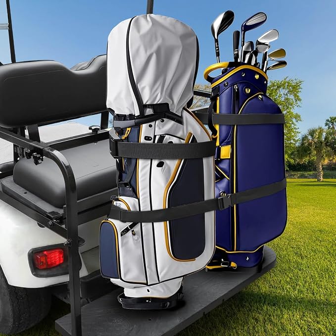 Golf Cart Rear Seat Bag Holder Bracket Attachment - Image 7