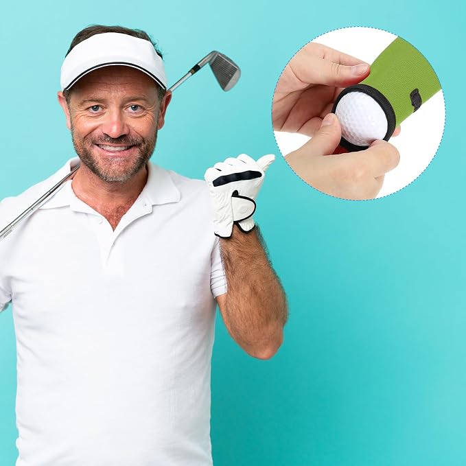 PATIKIL Golf Ball Carry Bag Golf Tee Holder Pouch Portable Neoprene Golf Ball - Image 5