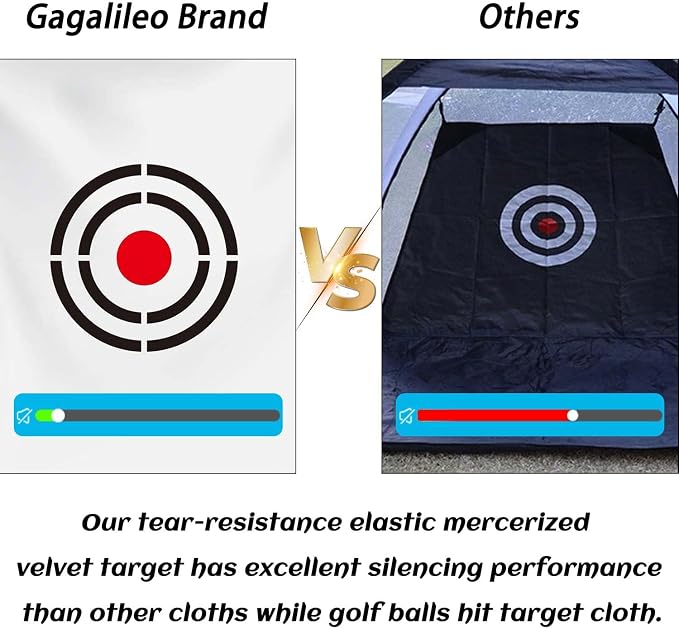 Gagalileo Golf Target Cloth: Protective Net Portable Easy Setup - Image 6