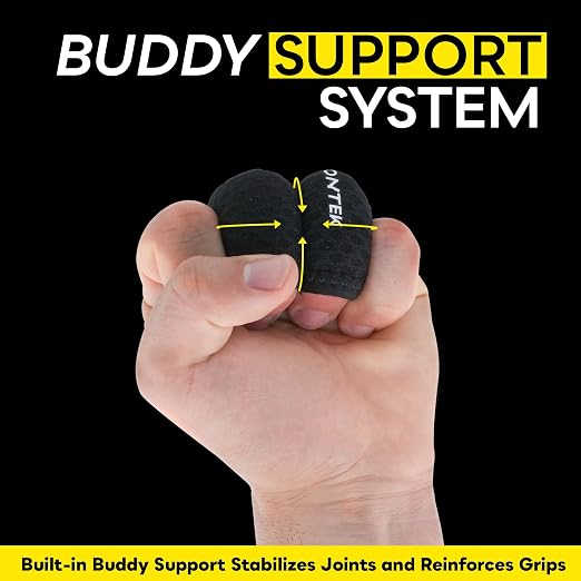 LIONTEK Double Flow Finger Sleeve V3 Pair — Joint Support & Compression - Image 7