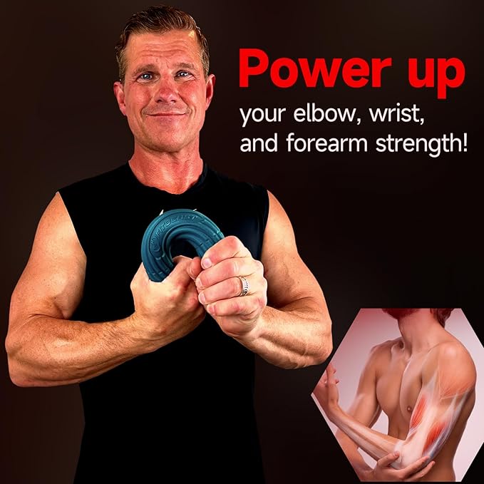 FitBeast Flex Therapy Bar, Tennis Elbow Therapy Bar - Image 4