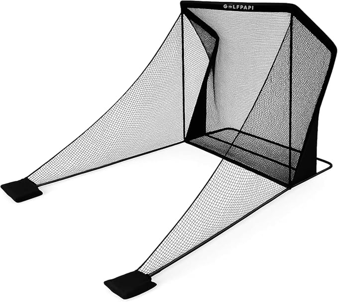 GOLFPAPI Pro Golf Practice Net – Heavy‑Duty 7.5ft & 10ft Steel Frame Hitting Net by GolfPapi