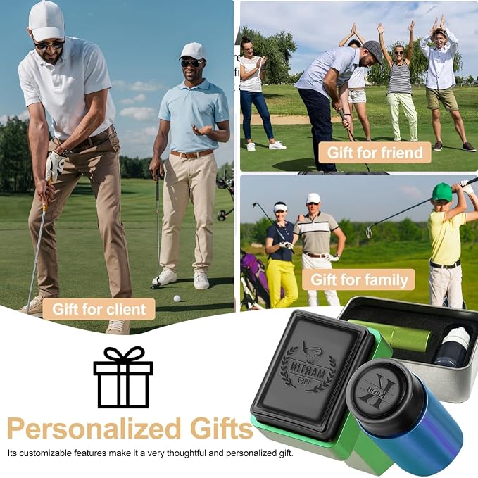 Personalized Golf Ball Stamp Golf Marker Custom Name Golf Ball Stamper - Image 6