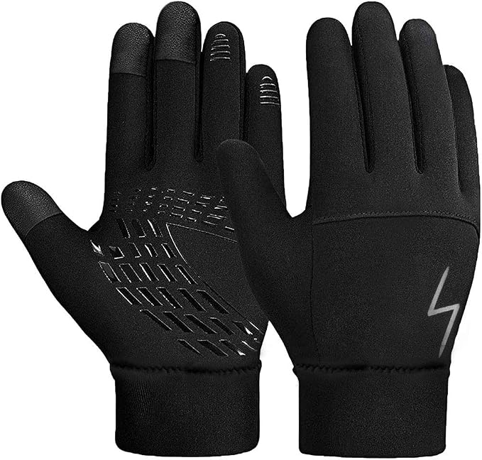 Kids Winter Gloves Back Water Repellent Touchscreen Warm Fleece Anti-Slip by YukiniYa