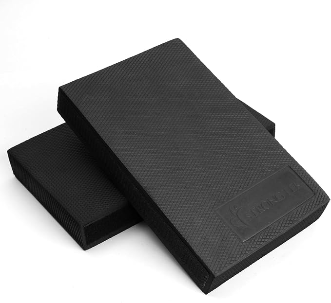StrongTek 2-in-1 Non-Slip Balance Pad by StrongTek