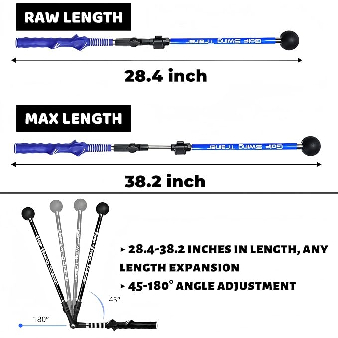 Golf Swing Trainer, Portable Collapsible Trainer, Improve Swing Posture - Image 5