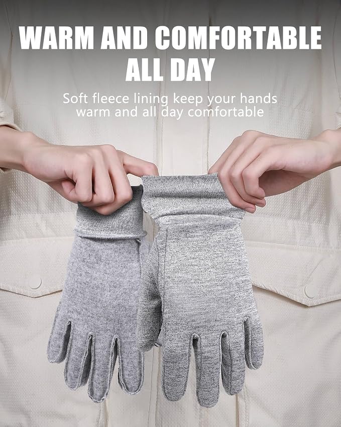 Aegend Lightweight Winter Gloves - Image 7