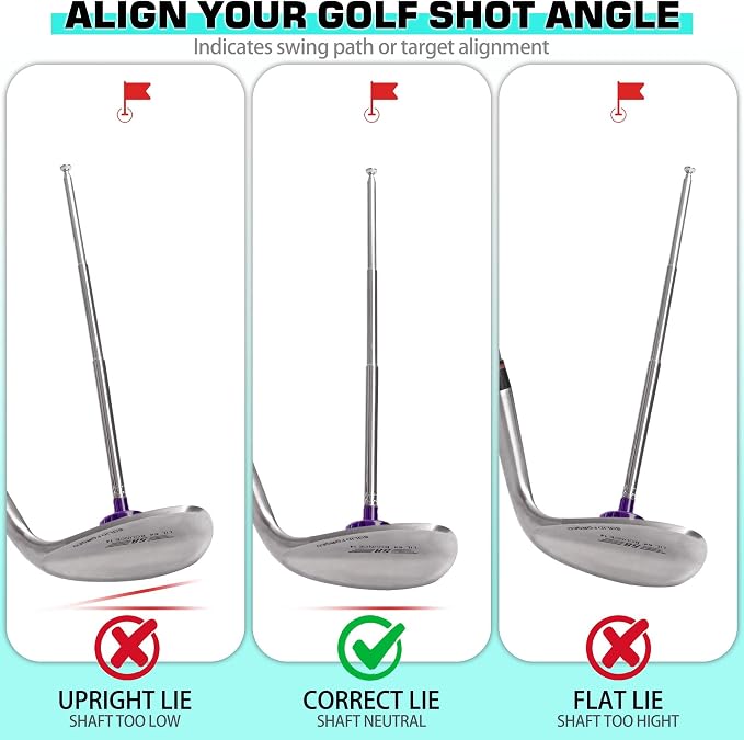 Golf Alignment Rods, 7 Length Adjustments - Image 4