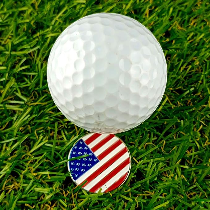 Amy Sport Golf Ball Markers Assorted Patterns Fits All Magnetic Golf Tools - Image 5