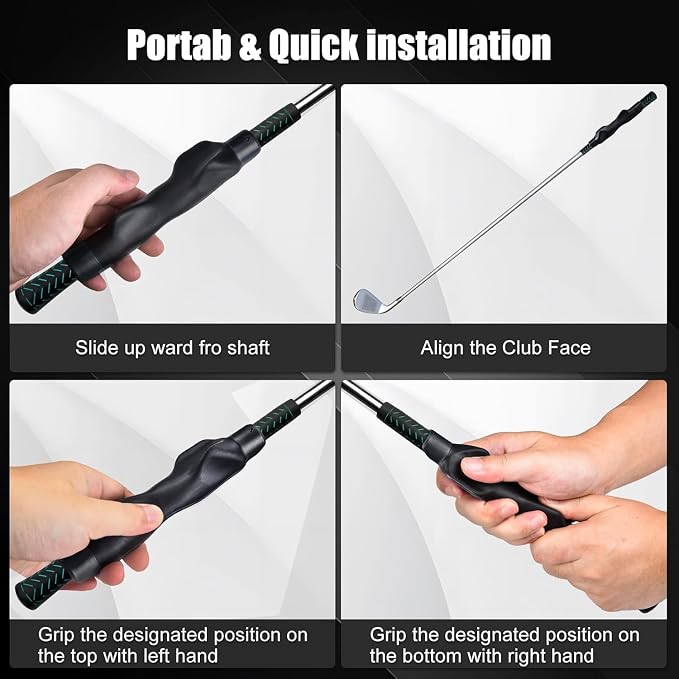 Golf Grip Trainer Swing, Grip Trainer Golf Training Equipment, Golf Grip - Image 4