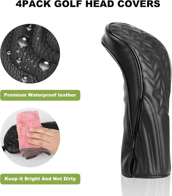 4pcs or 1pc Golf Club Head Covers - Image 4