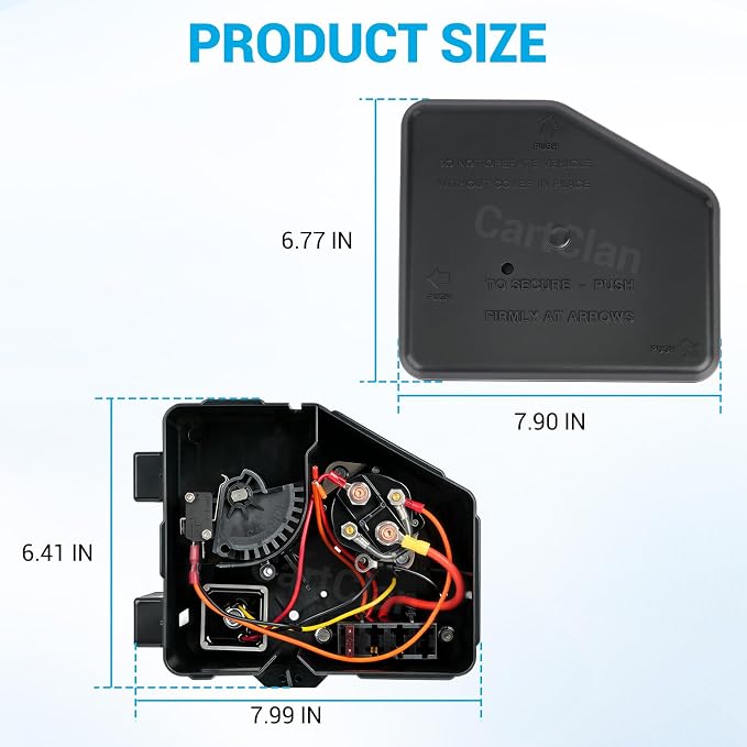 Club Car Electrical Component Box Asm/Electrical Box Cover Suitable - Image 4