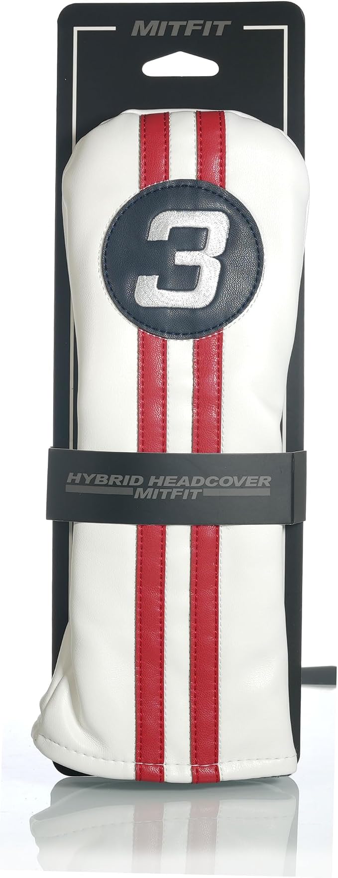 Single Headcover, Easy Slip-On Easy-Off Golf Club Head Cover, Fleece Lined by MitFit