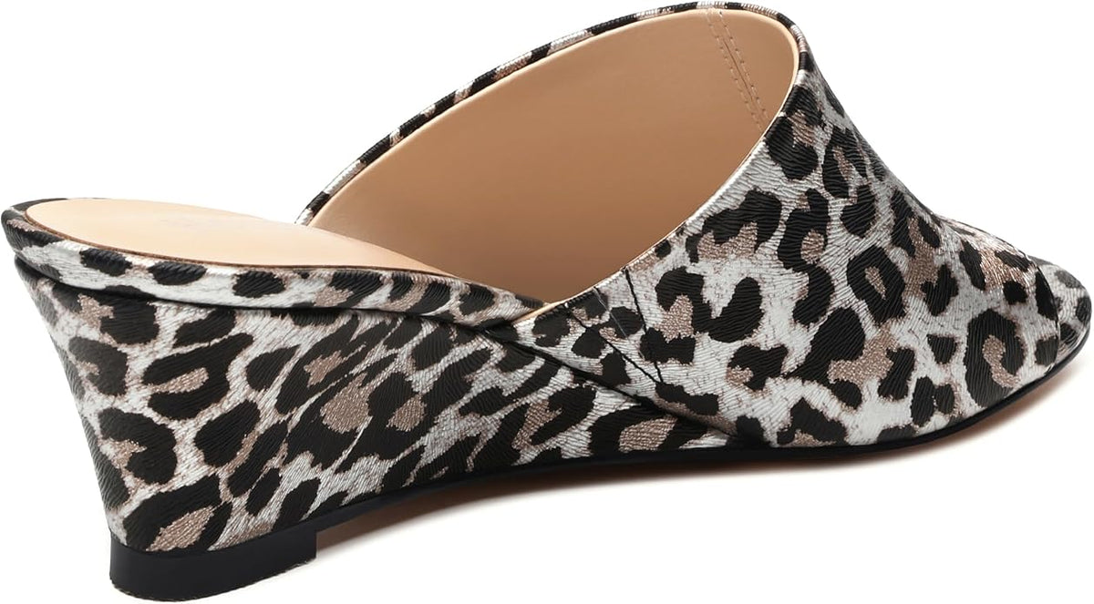 Wedge Sandals for Women Open Toe Wedge Heels Womens Matte High Heel Sandal - Image 5