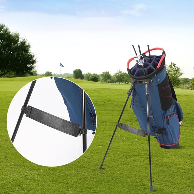1Pc Adjustable Golfs Stand Bag Leg Stabilizer Strap Bags Bracket Pedestal - Image 5