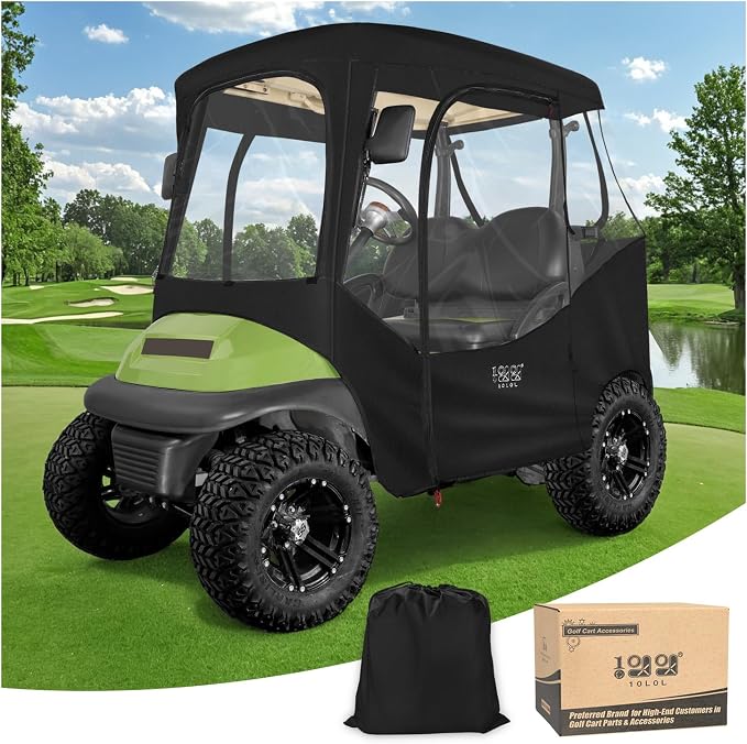 10L0L 600D Golf Cart 2 Passenger Driving Enclosure by 10L0L