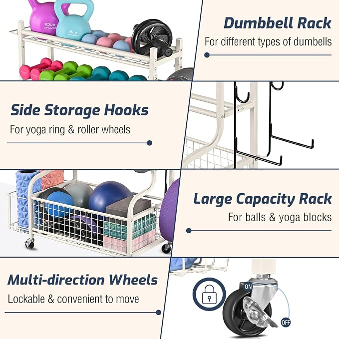 PLKOW Dumbbell Rack, Weight Rack - Image 4
