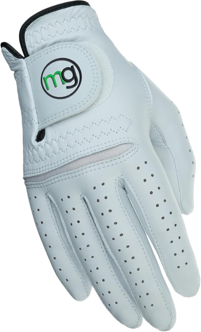 MG DynaGrip Elite Men's Golf Glove – Thin but Durable Premium Cabretta Leather by MGGolf