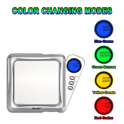 American Weigh Scales 200g x 0.01g Digital Pocket Gram Scale-Blade Series | - Image 3