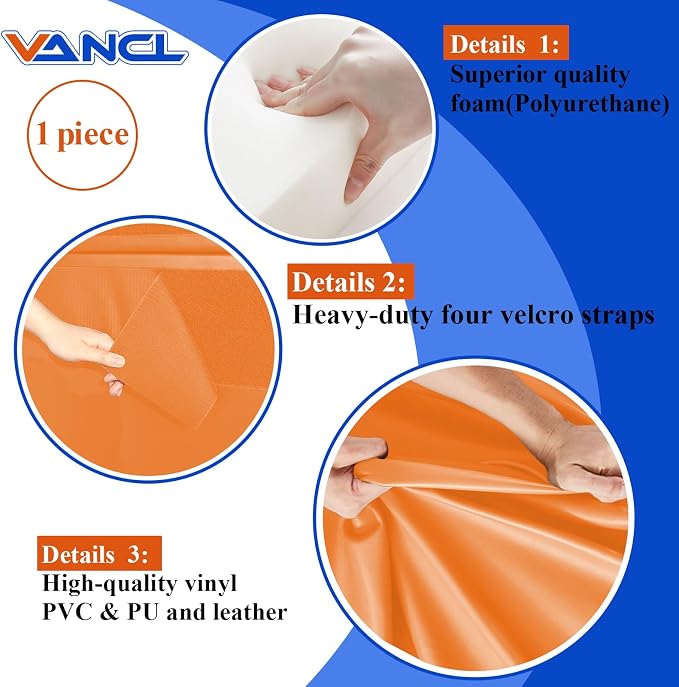 Gym Padding Wall Pads for Gym Wall Mats Basketball Wall Padding 2" Thick Foam - Image 4