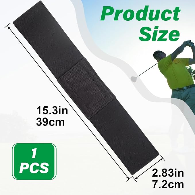 Golf Training Aid Band, Elastic Swing Golf Trainers Band - Image 2