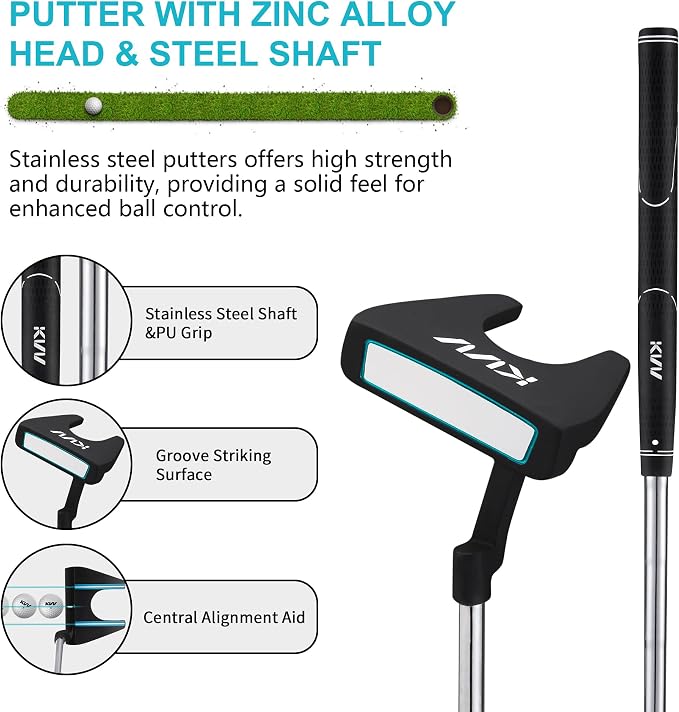 KVV Premium Right Hand Golf Club Set 11-Piece Set - Image 7