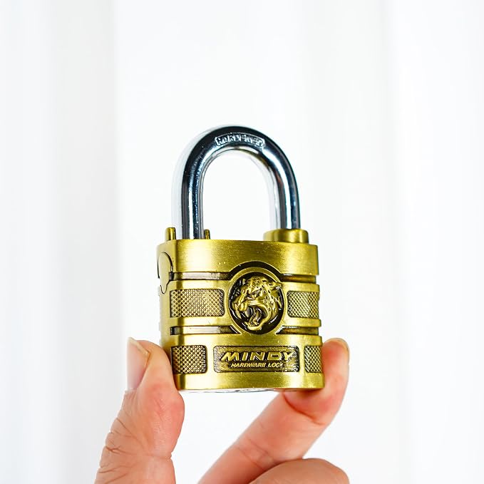 50mm Heavy Duty Waterproof Keyed Padlock - Image 5