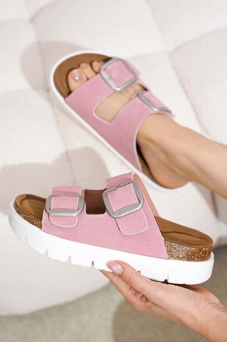 Project Cloud Genuine Leather Platform Sandals Women Footwear - Image 5