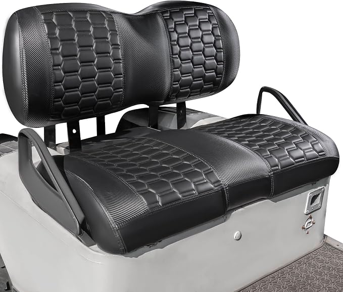 NOKINS Golf Cart Seat Covers, Fit EZGO TXT RXV Freedom Liberty Express Premium by NOKINS-GolfCartPartsFactory