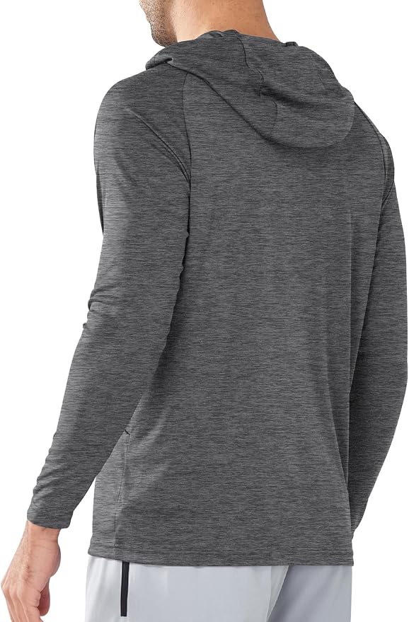 NORTHYARD Men's UPF 50+ Hoodie Shirts Long Sleeve Sun Protection Fishing Swim - Image 3